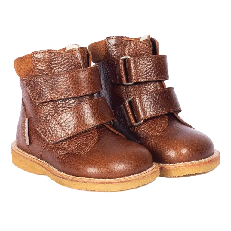 Begynder Tex Støvle Med Velcro - COGNAC - 23 Begynder Tex Støvle Med Velcro - COGNAC - 23