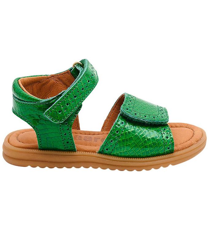 Bisgaard Sandaler - Andrea - Green Croco