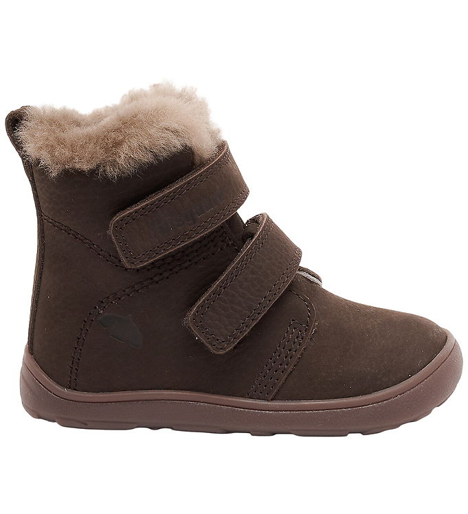 Bisgaard Vinterstøvler - Emil Lamb - Barfod - Dark Brown Bisgaard Vinterstøvler - Emil Lamb - Barfod - Dark Brown