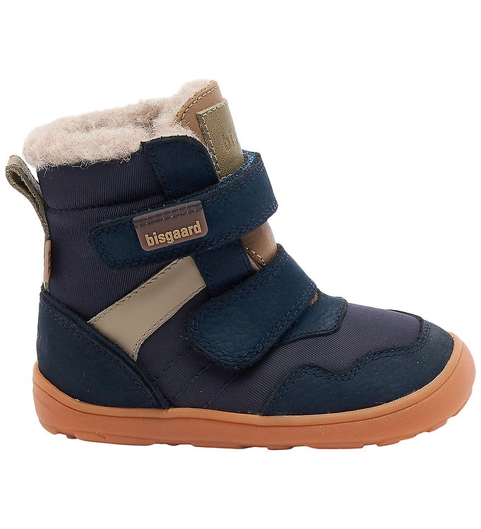 Bisgaard Vinterstøvler - Tex - Timo - Barfod - Navy