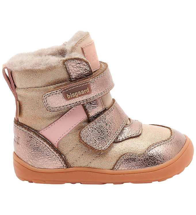 Bisgaard Vinterstøvler - Tex - Timo - Barfod - Rose Gold