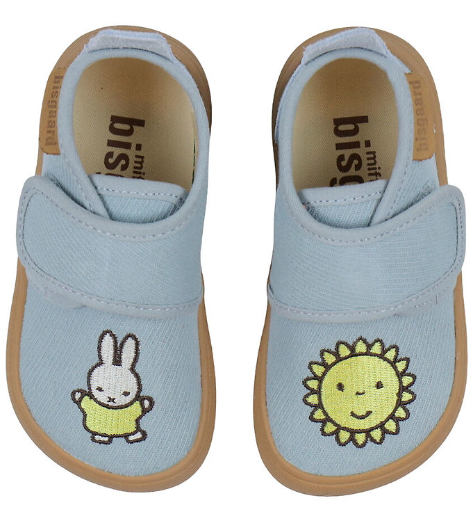 Bisgaard X Miffy Hjemmesko - Barefoot - Skyblue Bisgaard X Miffy Hjemmesko - Barefoot - Skyblue