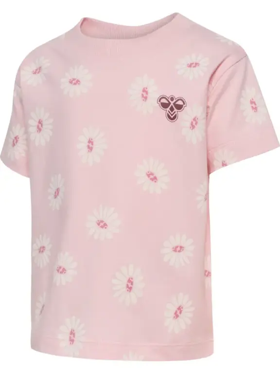 Blomster T-shirt - Pale lilac - 80 Blomster T-shirt - Pale lilac - 80