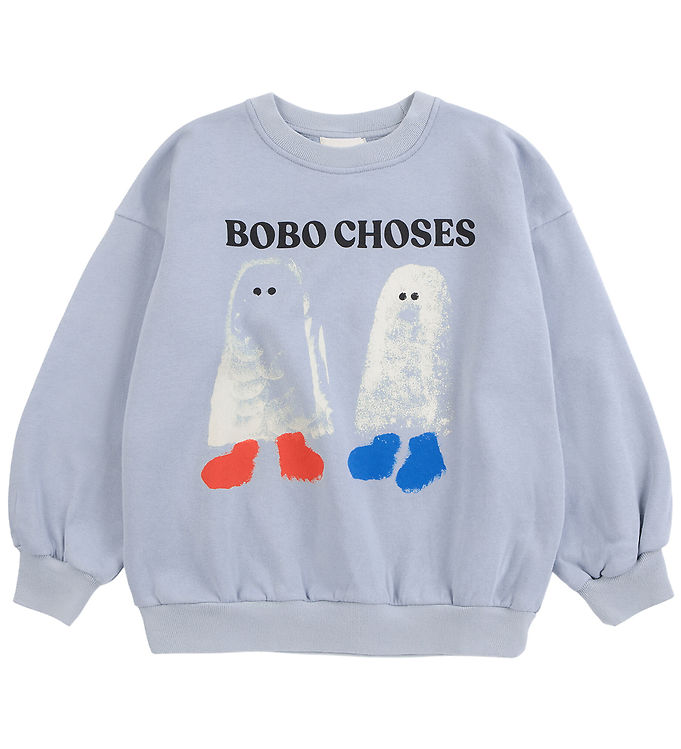 Bobo Choses Sweatshirt - Booty Ghosts - Light Blue
