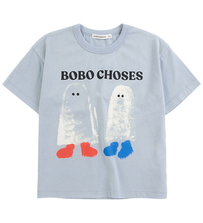Bobo Choses T-shirt - Booty Ghost - Light Blue Bobo Choses T-shirt - Booty Ghost - Light Blue