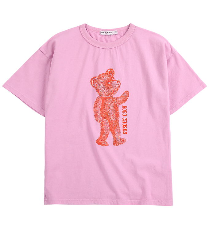 Bobo Choses T-shirt - Softpaw Monster - Pink Bobo Choses T-shirt - Softpaw Monster - Pink