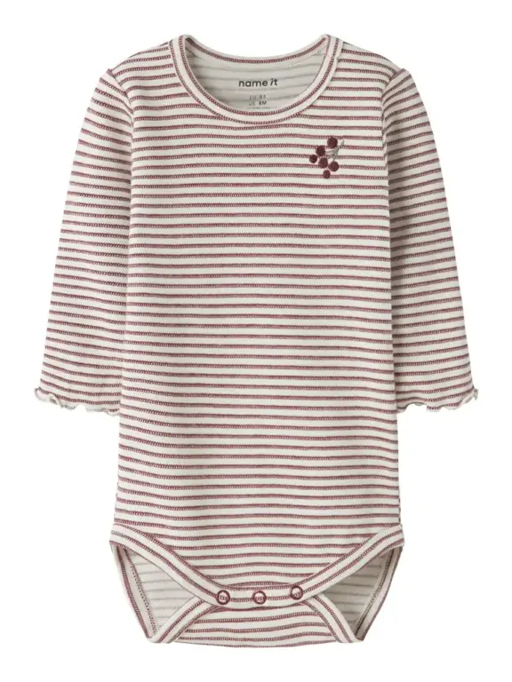 Bripa Langærmet Body - Oxblood Red - 62 Bripa Langærmet Body - Oxblood Red - 62