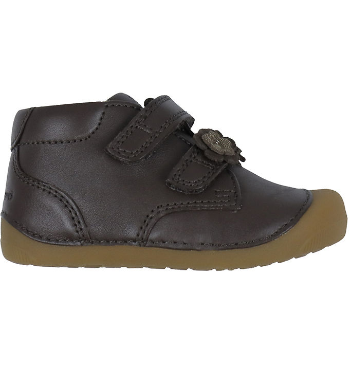 Bundgaard Begyndersko - Petit Flower - Barfod - Wide Fit - Dark