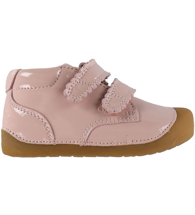Bundgaars Begyndersko - Barfod - Petit Scallop - Vintage Rose