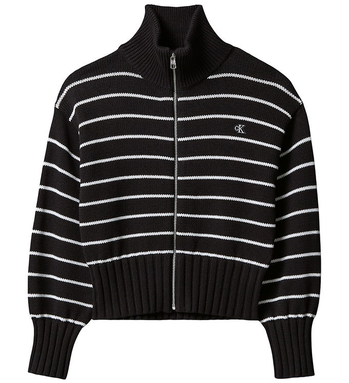 Calvin Klein Cardigan - Strik - Sort