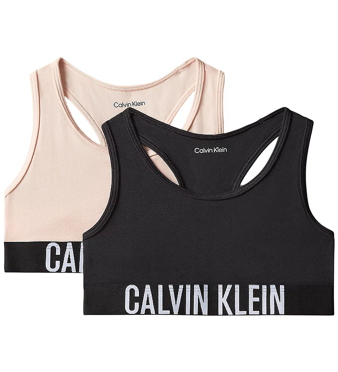 Calvin Klein Toppe - 2-pak - Sort/Spanish Villa