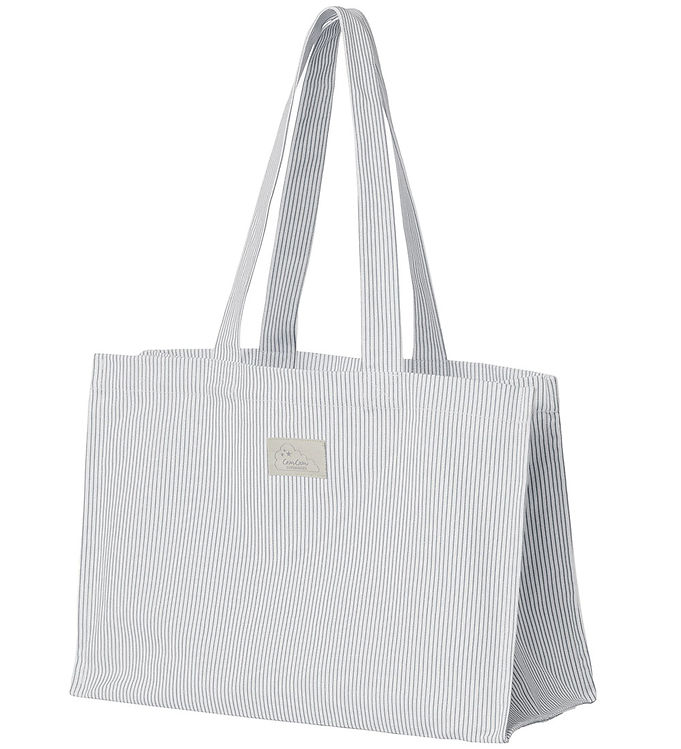 Cam Cam Shopper - Classic Stripes Blue Cam Cam Shopper - Classic Stripes Blue