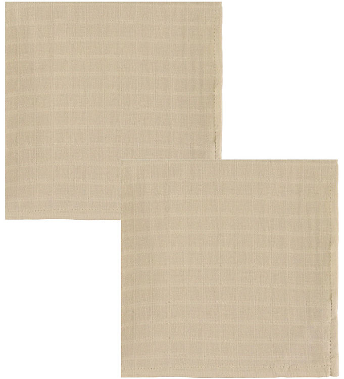 Cam Cam Stofbleer - Musselin - 70x70 cm - 2-pak - Latte Cam Cam Stofbleer - Musselin - 70x70 cm - 2-pak - Latte