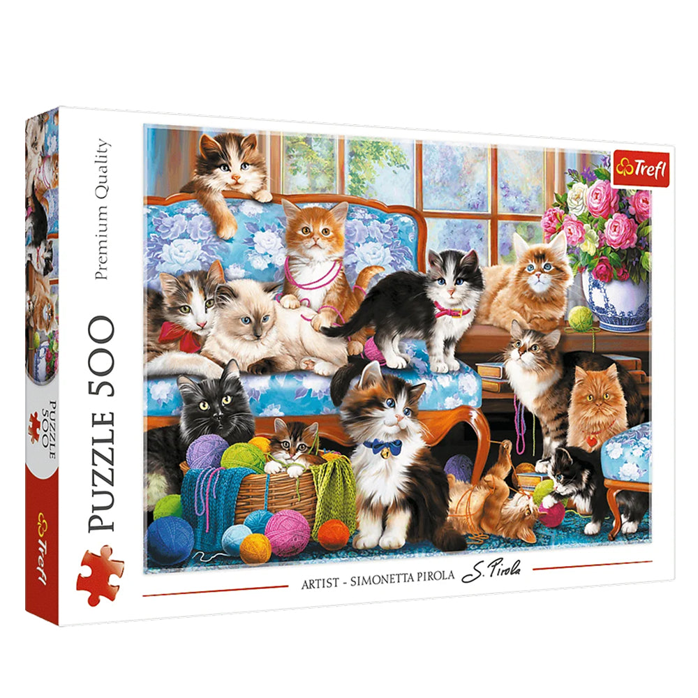 Cat Family 500 brikker