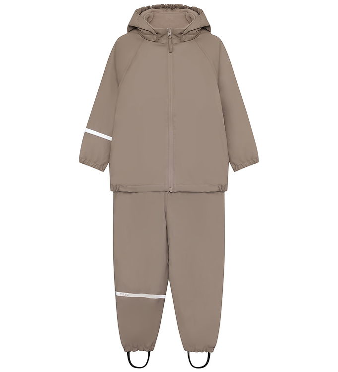 CeLaVi Regntøj m/u Seler - Fleece - PU - Fungi