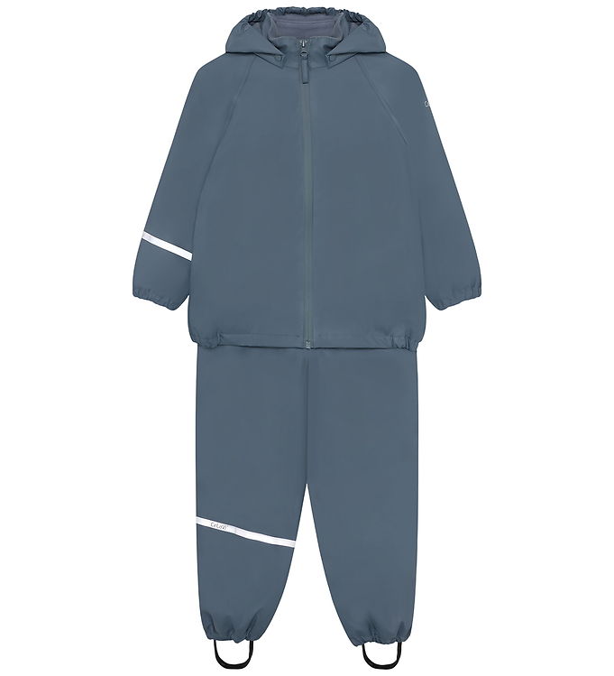 CeLaVi Regntøj m/u Seler - Fleece - PU - Stormy Weather