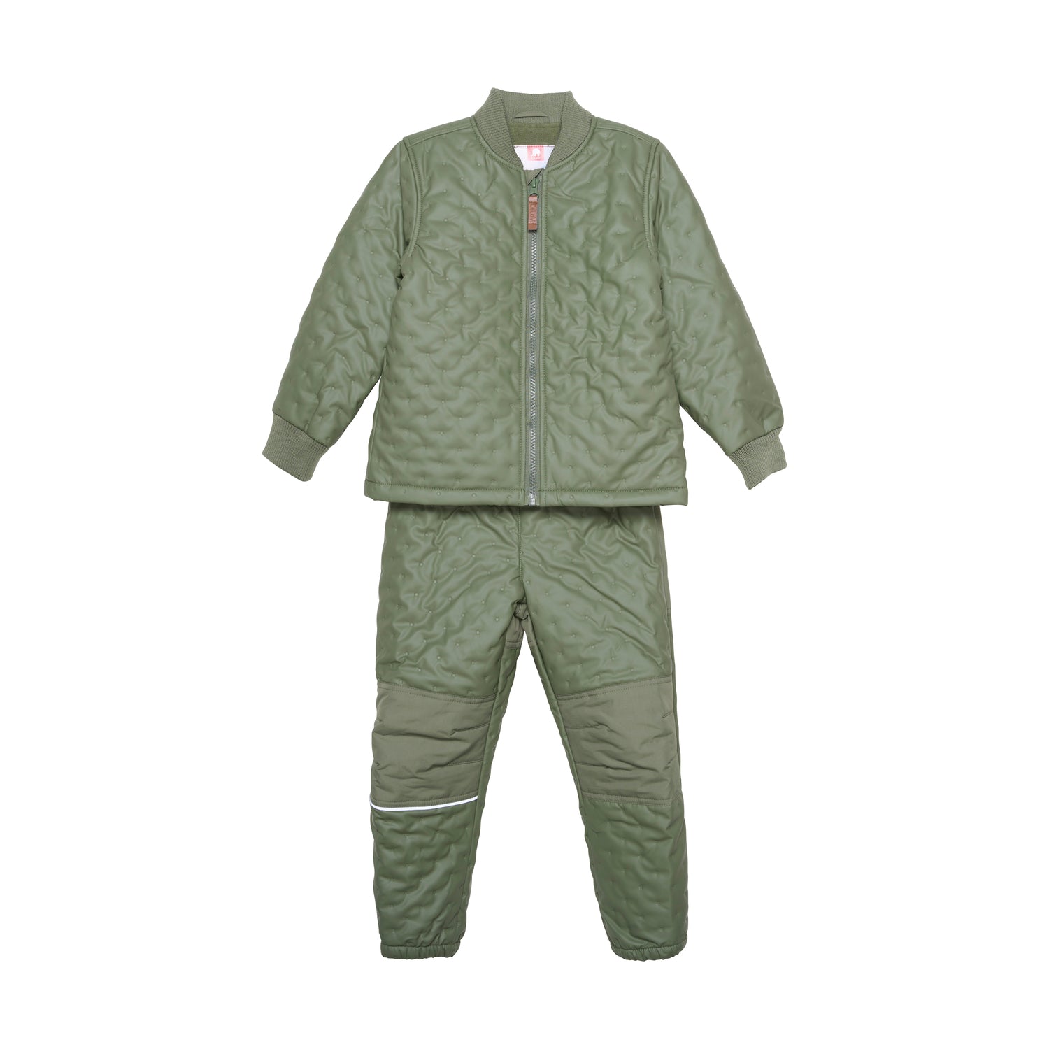 Celavi Coated Termosæt M/fleece- Army - 80