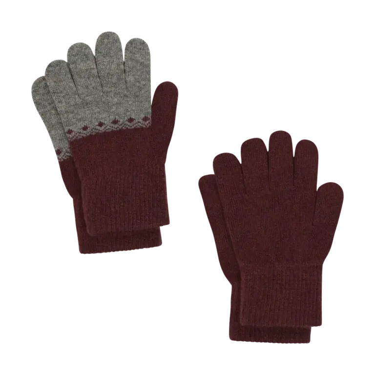 Celavi Magic Handsker 2-Pak - Rose Brown - 1-2 ÅR