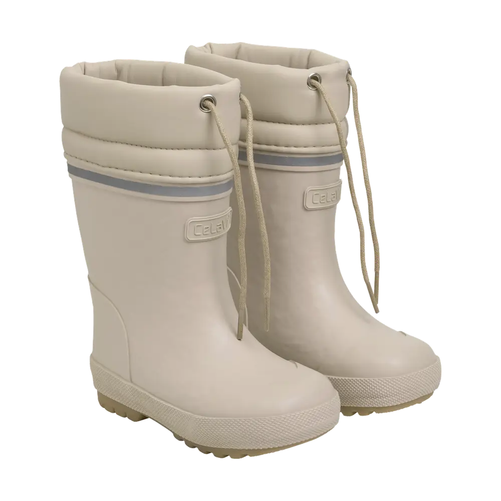 Celavi Termostøvle M. Uld Lining - White Pepper - 26
