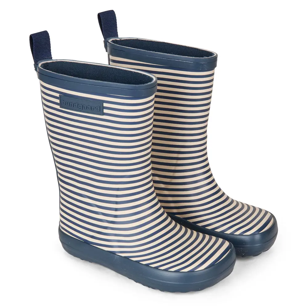 Charly Gummistøvle - Navy Stripe - 24