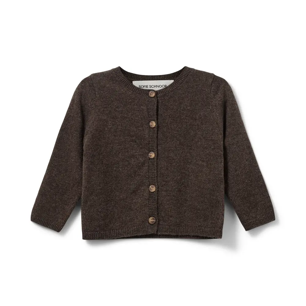 Cisse Cardigan - Brown fudge - 74