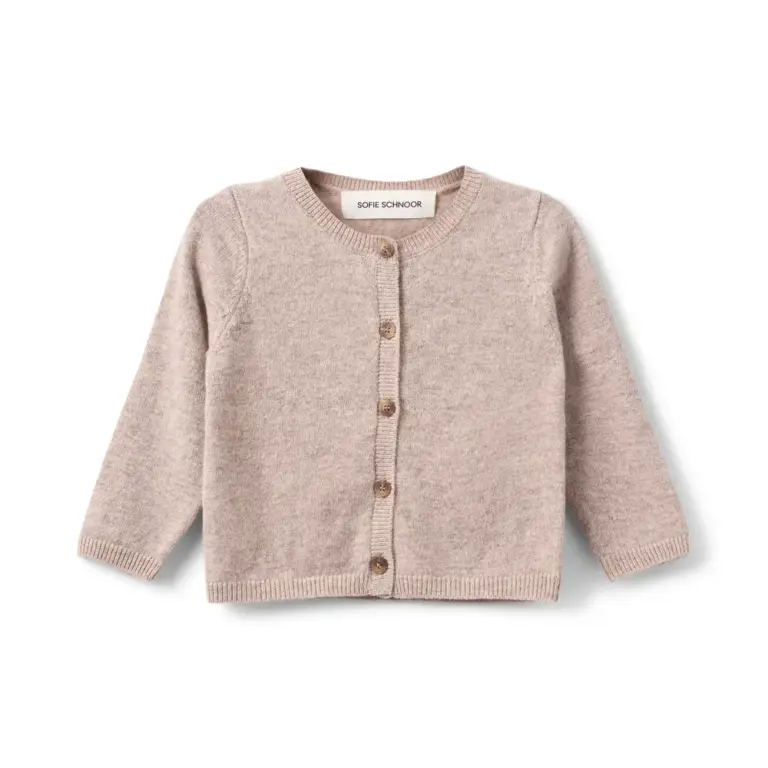 Cisse Cardigan - Brown melange - 86