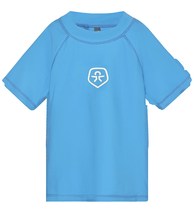 Color Kids Badebluse - Azure Blue Color Kids Badebluse - Azure Blue