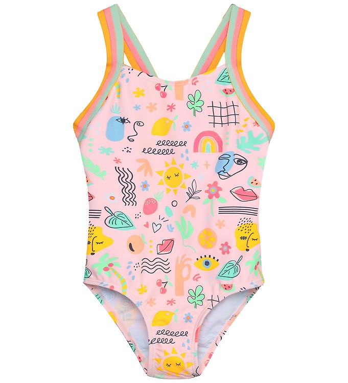 Color Kids Badedragt - Fairy Rose m. Print