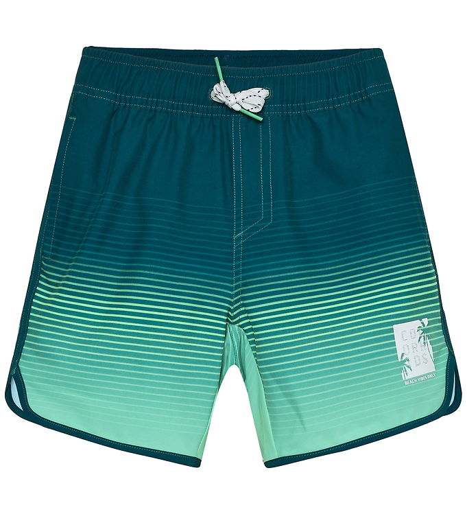 Color Kids Badeshorts - Mediterranean m. Striber