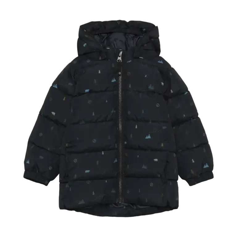 Color Kids Jakke Quilted - Turbulence - 92 Color Kids Jakke Quilted - Turbulence - 92