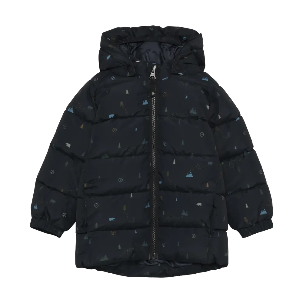 Color Kids Jakke Quilted - Turbulence - 92
