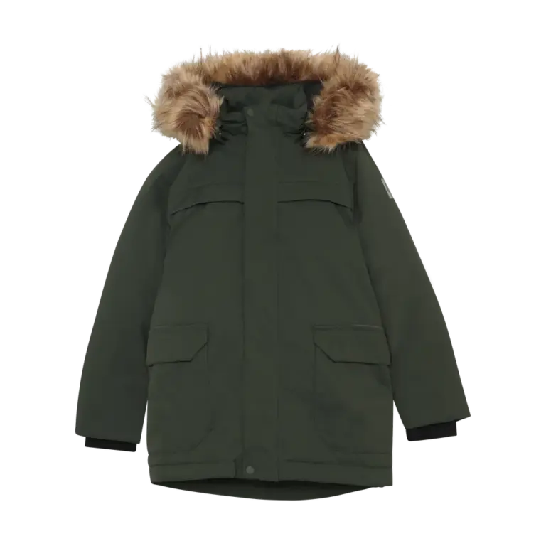 Color Kids Parka M. Fake Fur - Kambaba - 116