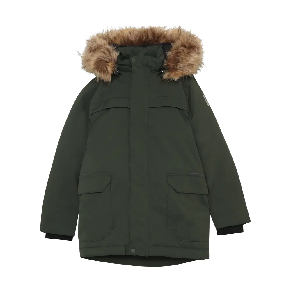 Color Kids Parka M. Fake Fur - Kambaba - 116