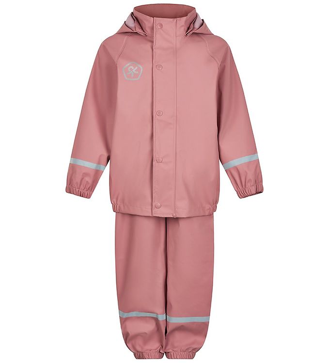 Color Kids Regntøj m. Seler - PU - Ash Rose Color Kids Regntøj m. Seler - PU - Ash Rose