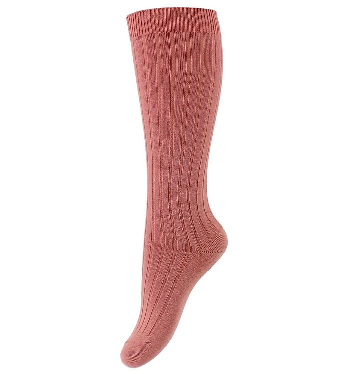 Condor Knæstrømper - Rib - Støvet Rosa Condor Knæstrømper - Rib - Støvet Rosa