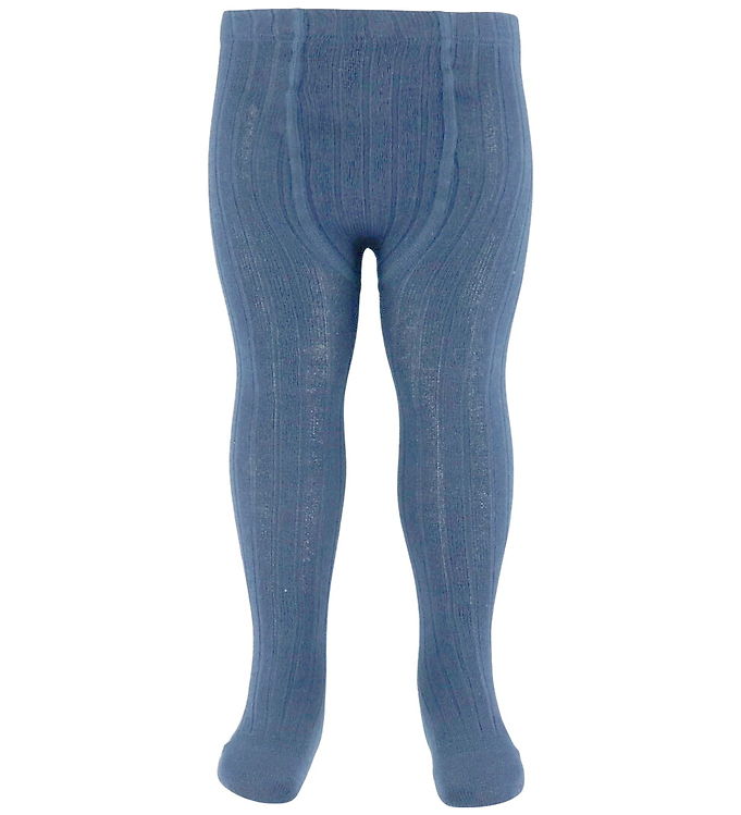 Condor Strømpebukser - Uld/Akryl - Jeans Condor Strømpebukser - Uld/Akryl - Jeans