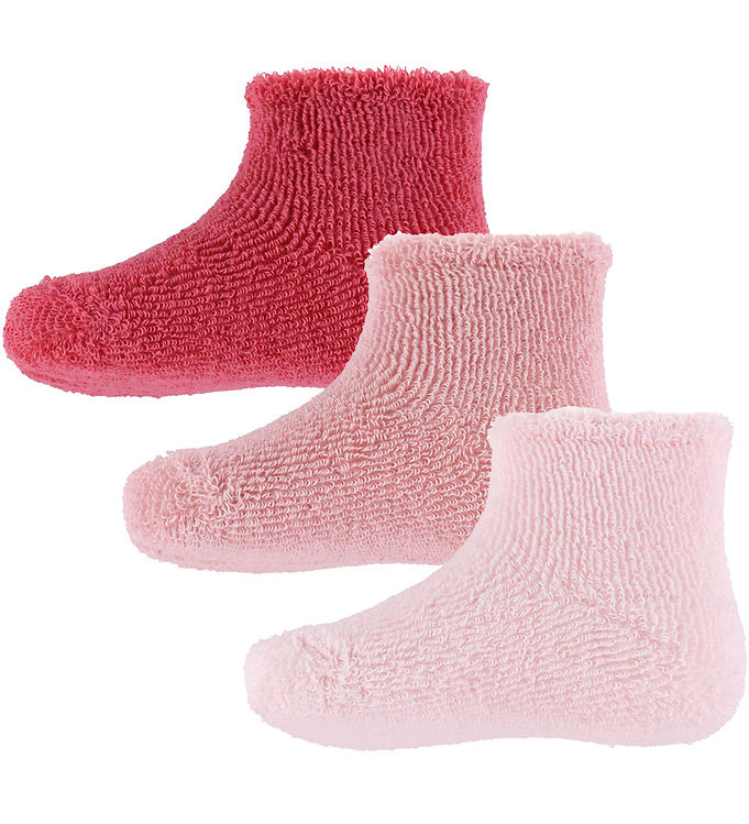 Condor Strømper - 3-pak - Frotté - Pink Tones Condor Strømper - 3-pak - Frotté - Pink Tones