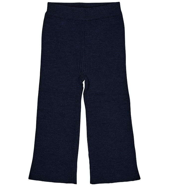 Copenhagen Colors Bukser - Uld - Rib - Navy