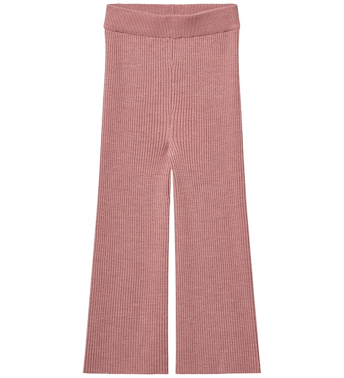 Copenhagen Colors Bukser - Uld - Rib - Winter Rose