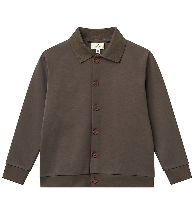 Copenhagen Colors Cardigan - Dark Brown