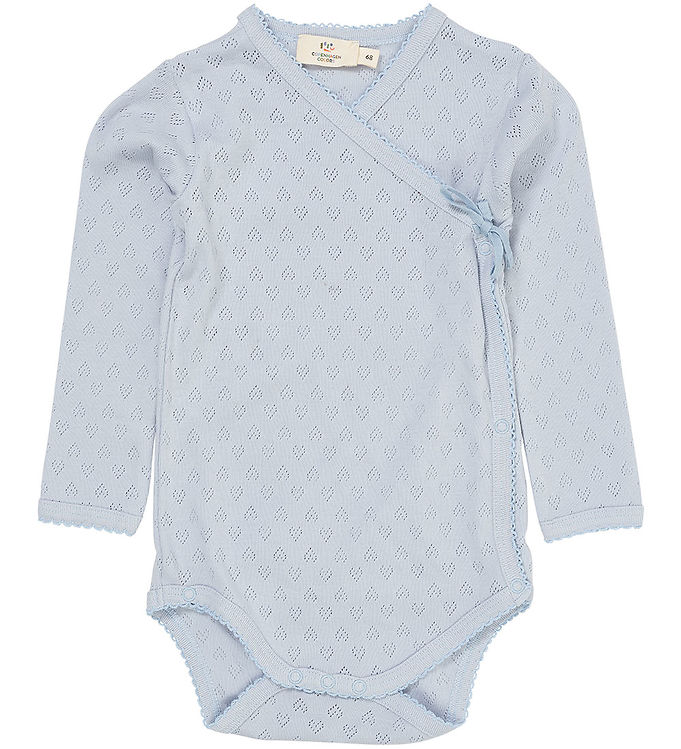 Copenhagen Colors Slå-om Body l/æ - Dusty Blue