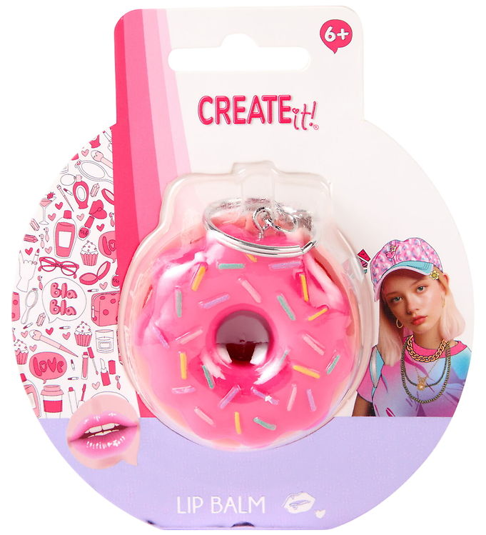 Create It Læbepomade - Donut Jordbær - Asst. Create It Læbepomade - Donut Jordbær - Asst.