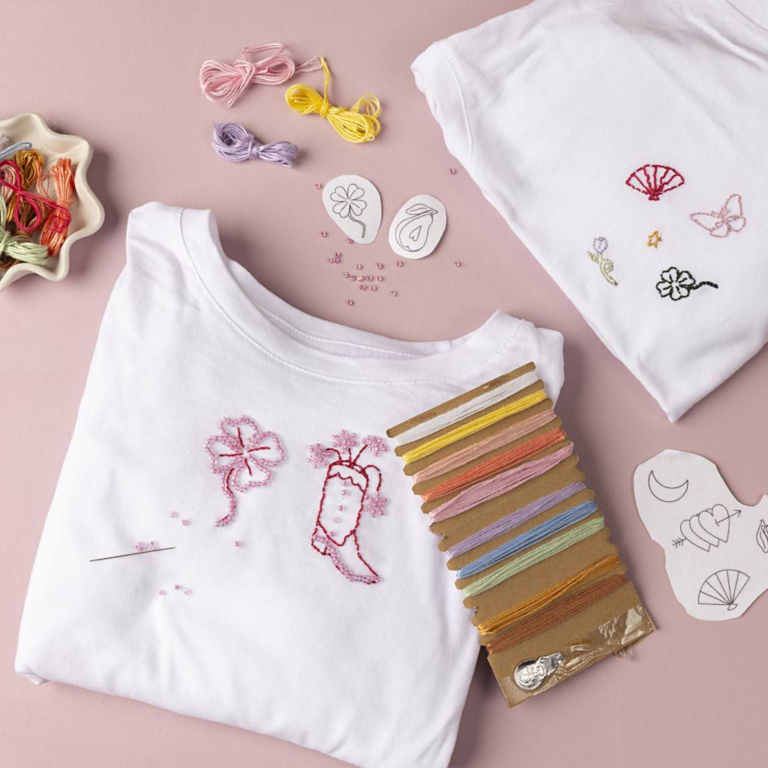 Creativ Company | Broder din egen t-shirt, 2 stk