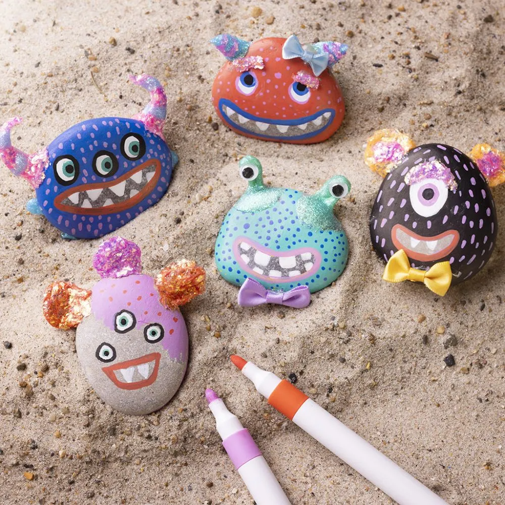 Creativ Company | Krea-Monster - Lav stenmonstre