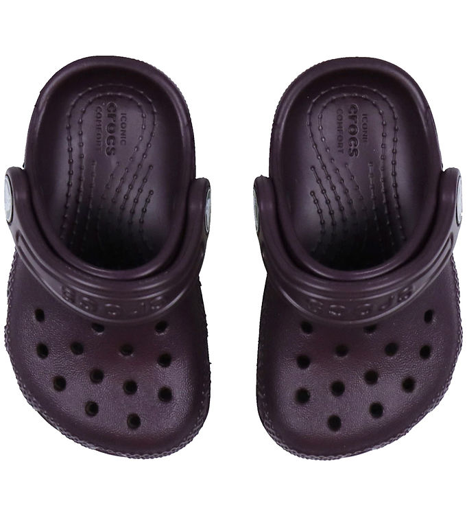 Crocs Sandaler - Classic Clog T - Plush Plum Crocs Sandaler - Classic Clog T - Plush Plum