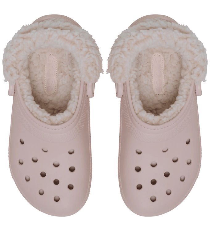 Crocs Sandaler - Classic Fleece Lined Clog - Quartz