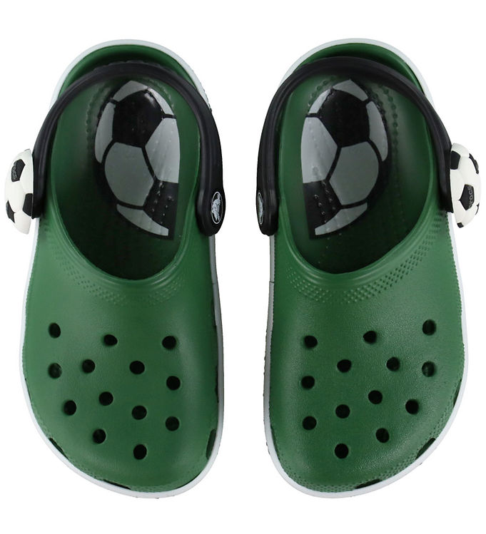 Crocs Sandaler - Classic Soccer Turf Clog K - Turf Green