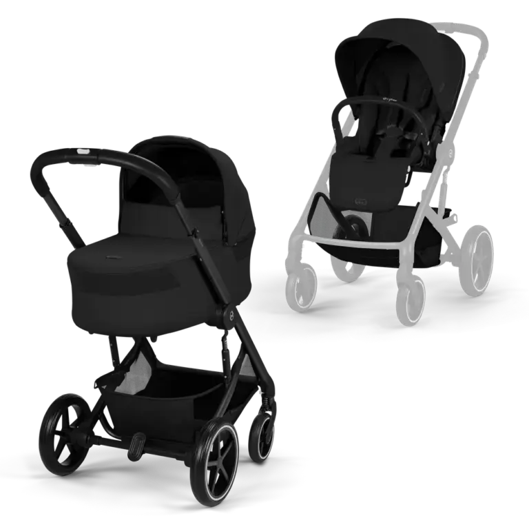 Cybex Balios S Lux Inkl. Foldbar Liggedel - Moon Black Cybex Balios S Lux Inkl. Foldbar Liggedel - Moon Black