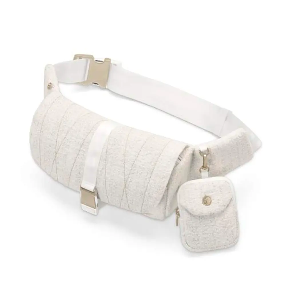 Cybex Belt Bag - Bouclé Cream White Cybex Belt Bag - Bouclé Cream White