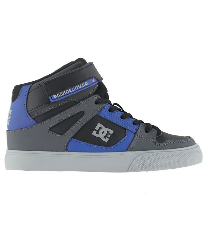 DC Støvler - Pure High-Top - Grå/Sort/Blå